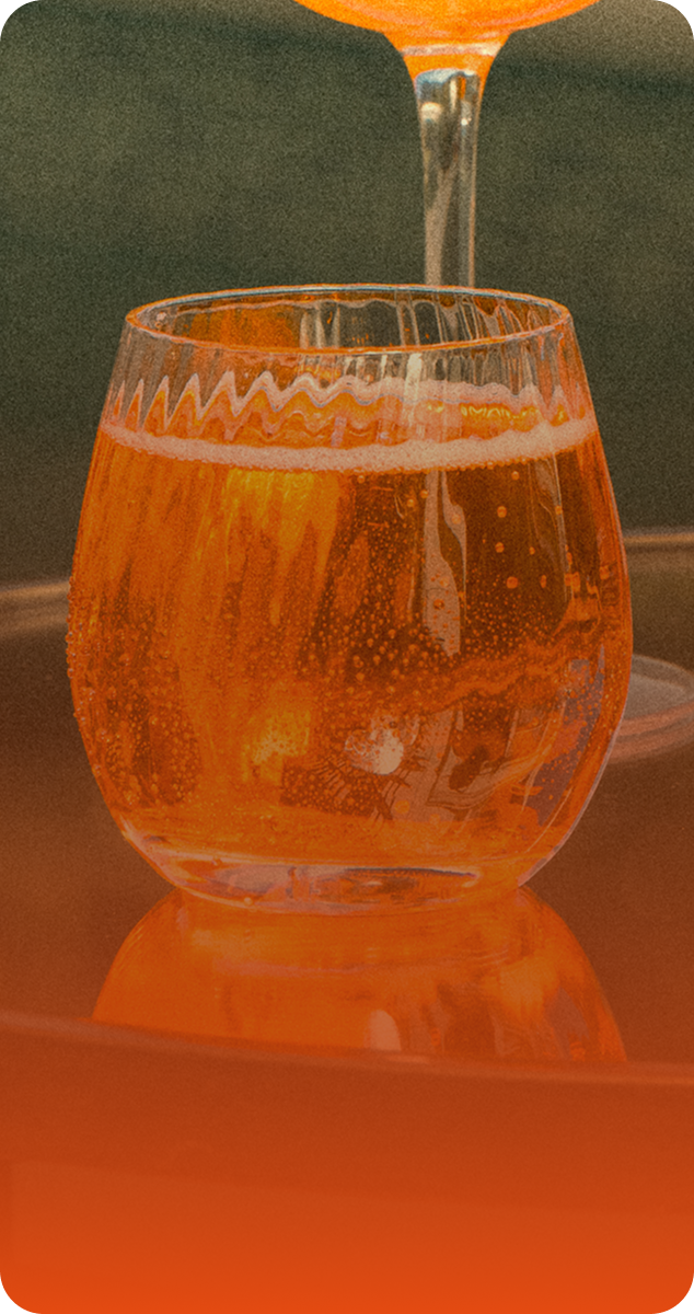 brutal fruit l'orange rossa Tumbler Glass