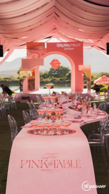 Pink Table